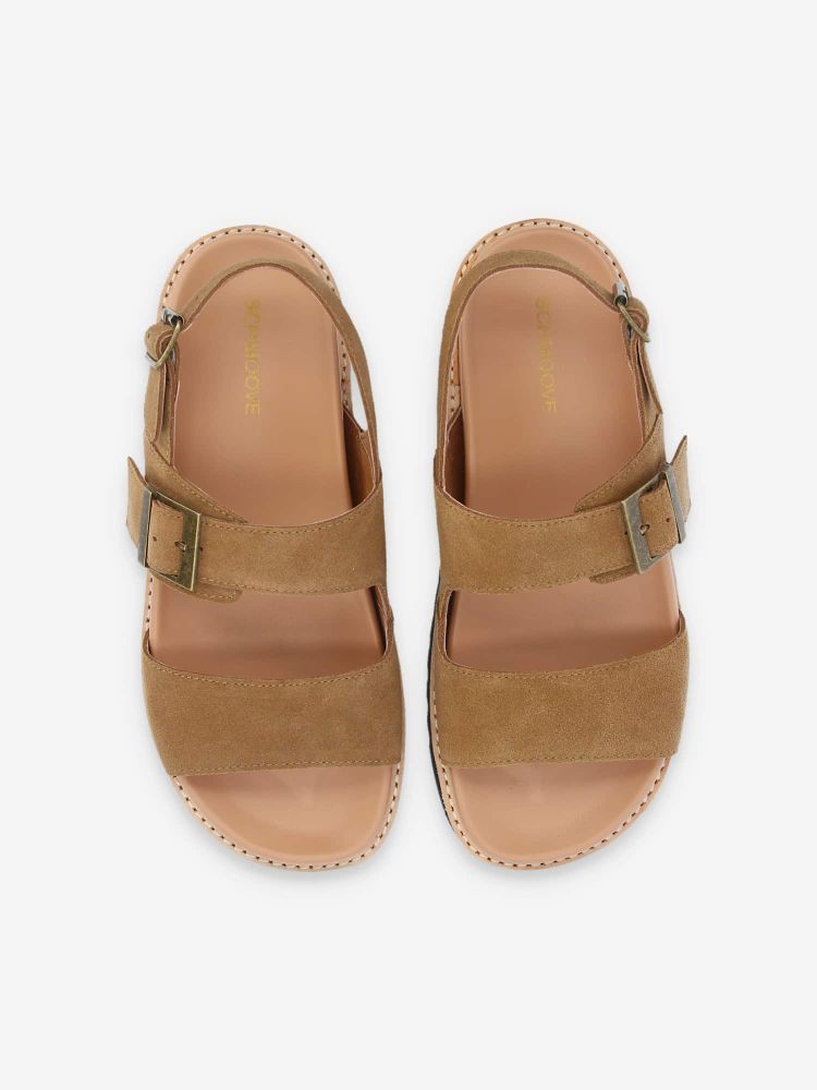 OLIVA SANDALE W - SUEDE - NUTS